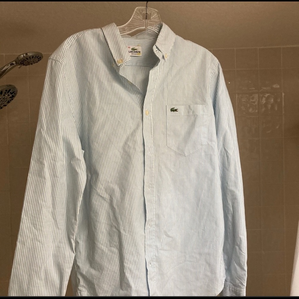 Lacoste Button Down Medium (40 U.S.)